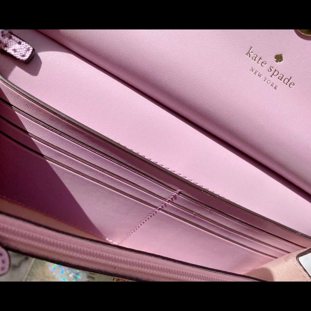 NewInBox-Kate Spade Glitter Wristlet - Picture 5 of 7